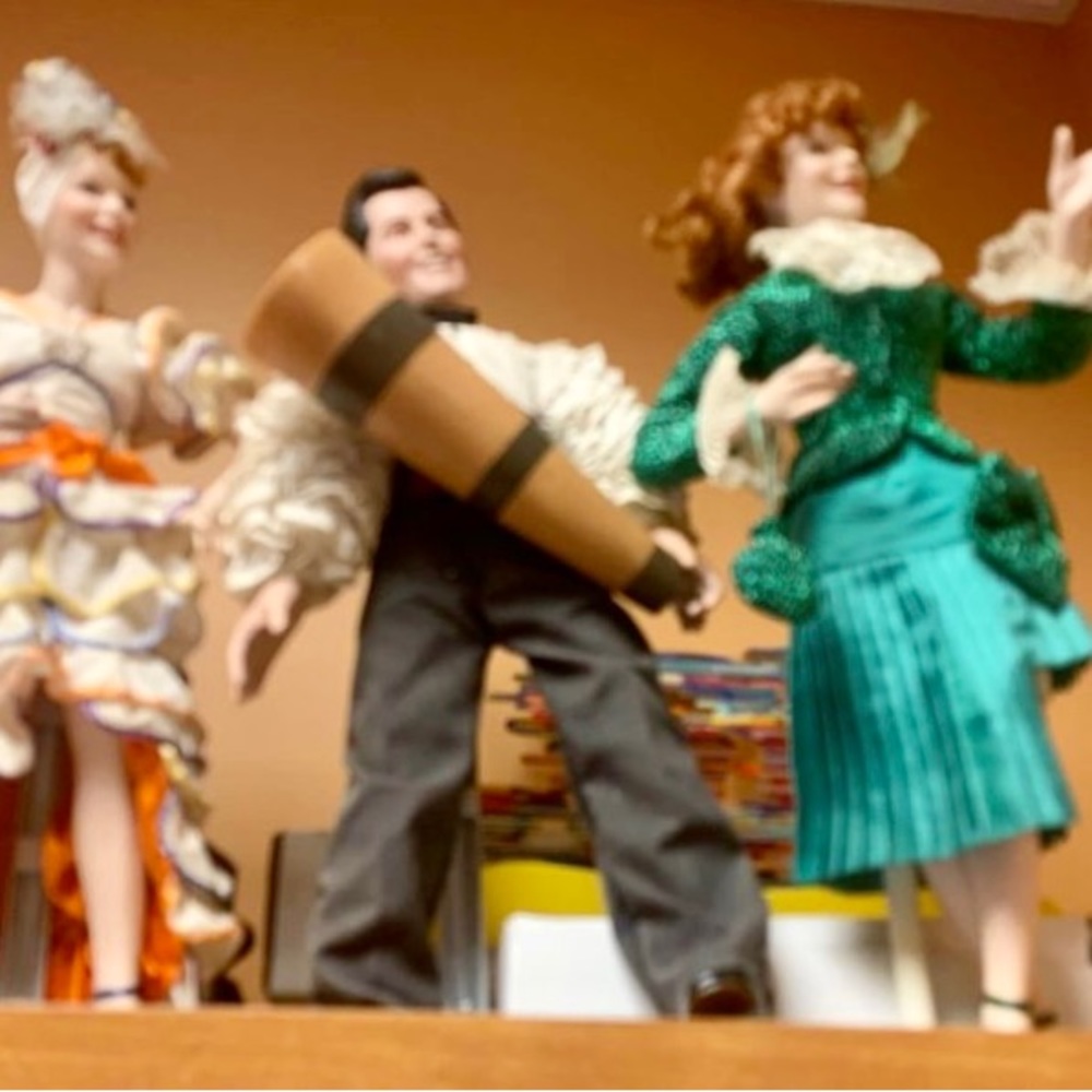 I love Lucy Franklin Mint Collectable Dolls